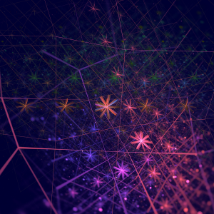 Flowers in the webfield